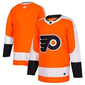 Men's  Philadelphia Flyers Orange Stitched NHL Jersey
