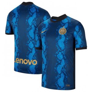 Men's Inter Milan 2021/22 Blue Home Jersey