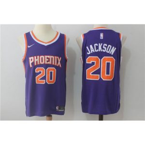 Men's  Phoenix Suns #20 Josh Jackson Purple Stitched NBA Jersey