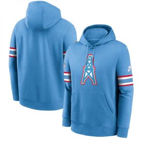 Men's Tennessee Titans Light Blue Pullover Hoodie