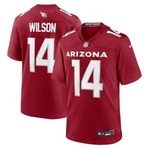 Youth Arizona Cardinals #14 Michael Wilson Cardinal Team Game Jersey