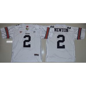 Tigers #2 Newton White Stitched NCAA Jersey