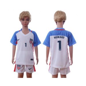 USA #1 Howard Home Kid Soccer Country Jersey