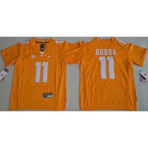 Vols #11 Joshua Dobbs Orange Stitched Youth NCAA Jersey