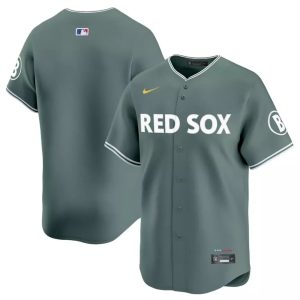 Men's Boston Red Sox Nike Green 2025 City Connect Limited Jersey
