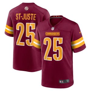 Men's Washington Commanders Benjamin St-Juste  Burgundy Player Game Jersey